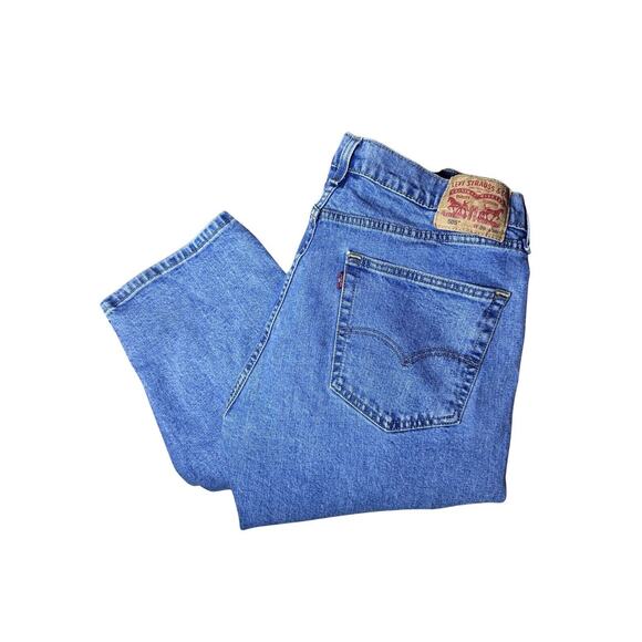 Levi's 505 Jeans Men's 36x30 Regular Fit Straight Leg Medium Wash Workwear - Picture 1 of 10